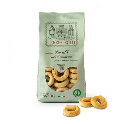 
                      
                        Taralli Pugliesi mit Rosmarin - Vegabongo
                      
                    